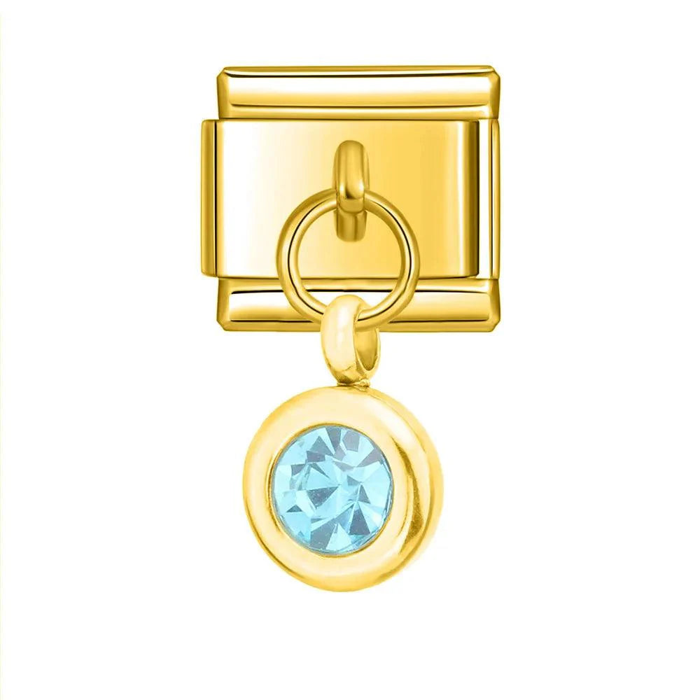 Birthstone May, on Gold