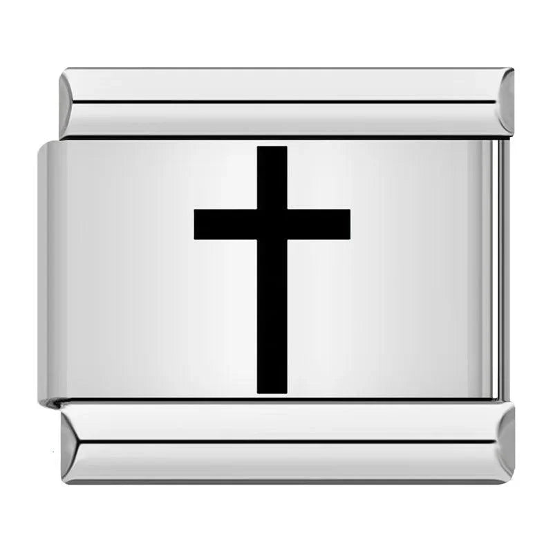 Black Cross, on Silver