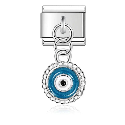 Blue eye, on Silver