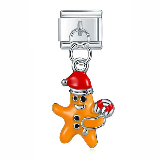 Christmas Gingerbread, on Silver