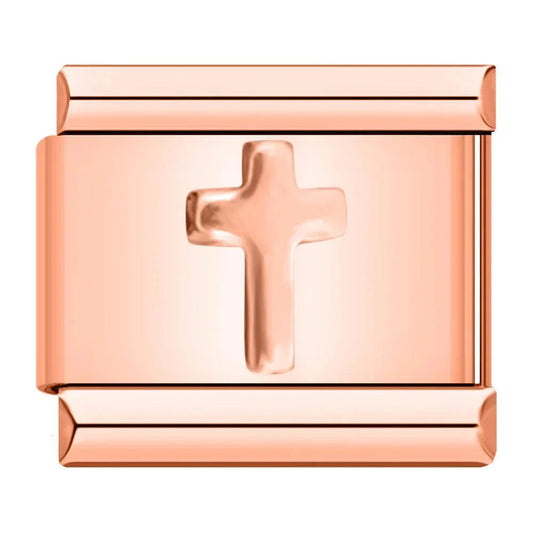 Cross, on Rose Gold