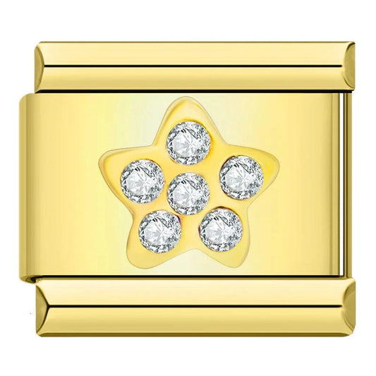 Gold Star and White Stones