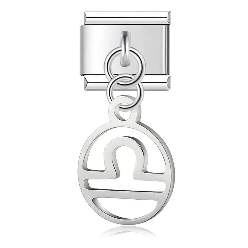 Libra Sign, on Silver