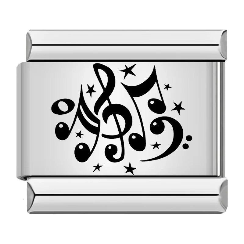 Musical Notes, on Silver