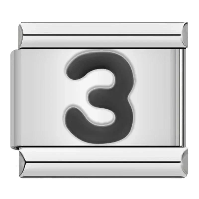 Number 3, on Silver