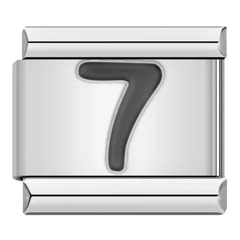 Number 7, on Silver