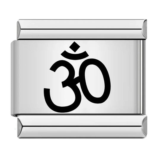 Om ॐ, on Silver