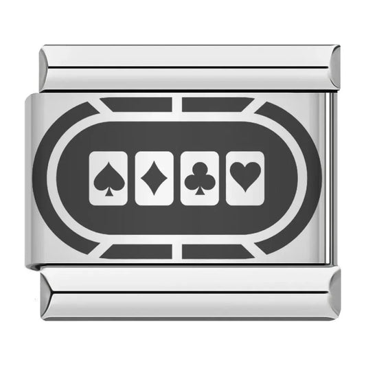 Poker Table, on Silver