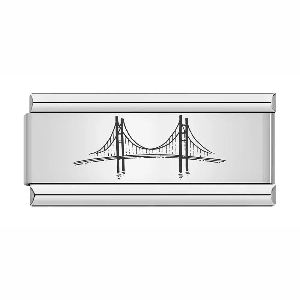 San Fransisco Bridge, on Silver