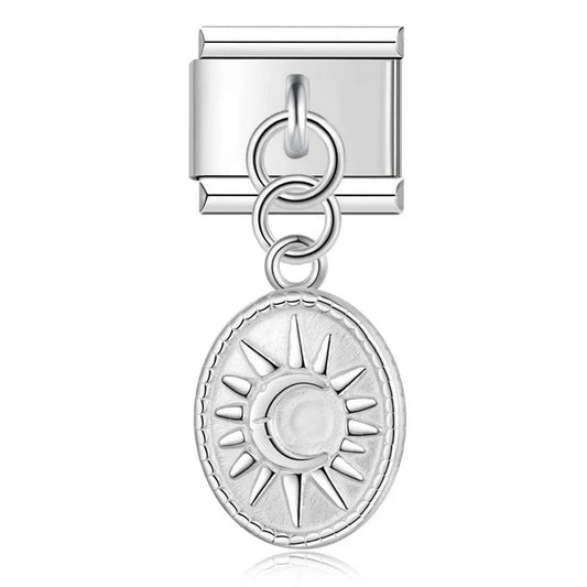 Sun and Moon, on Silver